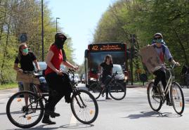 Straßenbahn statt Autobahn: Fahrraddemo in Kiel angekündigt