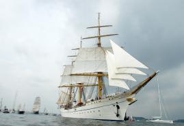 Gorch Fock führt Windjammer-Segelparade 2025 an