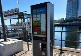 SFK stellt Automaten und WhatsApp-Ticker für Kieler Fähren