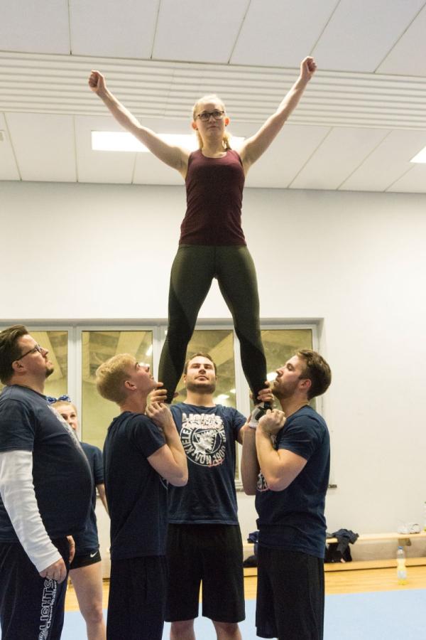 Zu Besuch bei den Holstein Kiel Lights Cheerleader ...