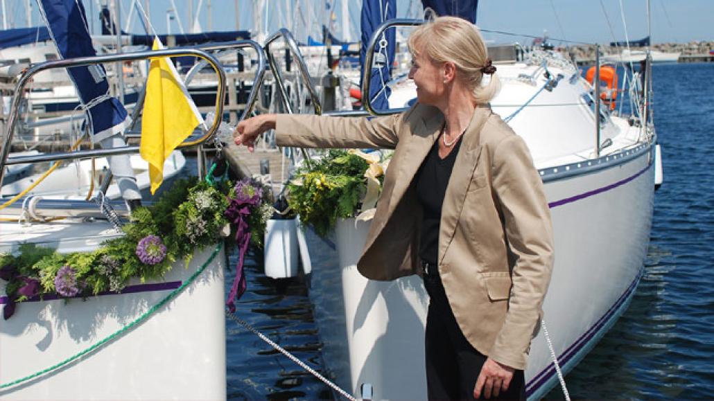 CAU-Segelflotte - Bootstaufe