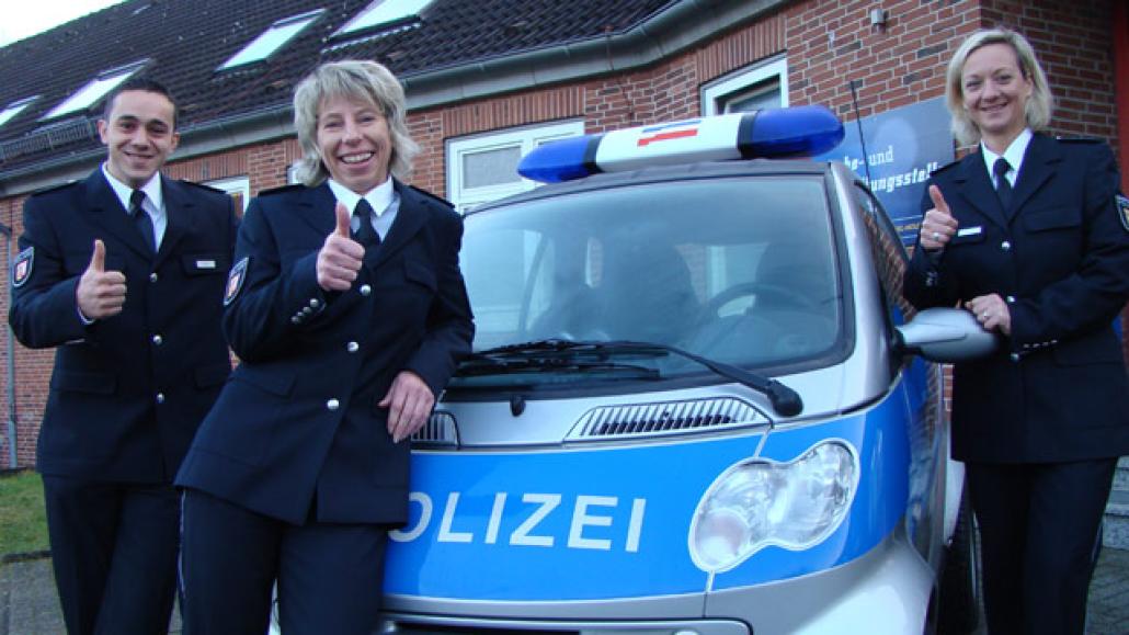 Neueinstellungen bei Landespolizei