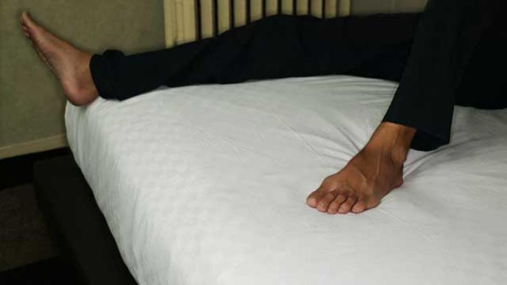 Missgeschick: Betrunken im falschen Bett gelandet
