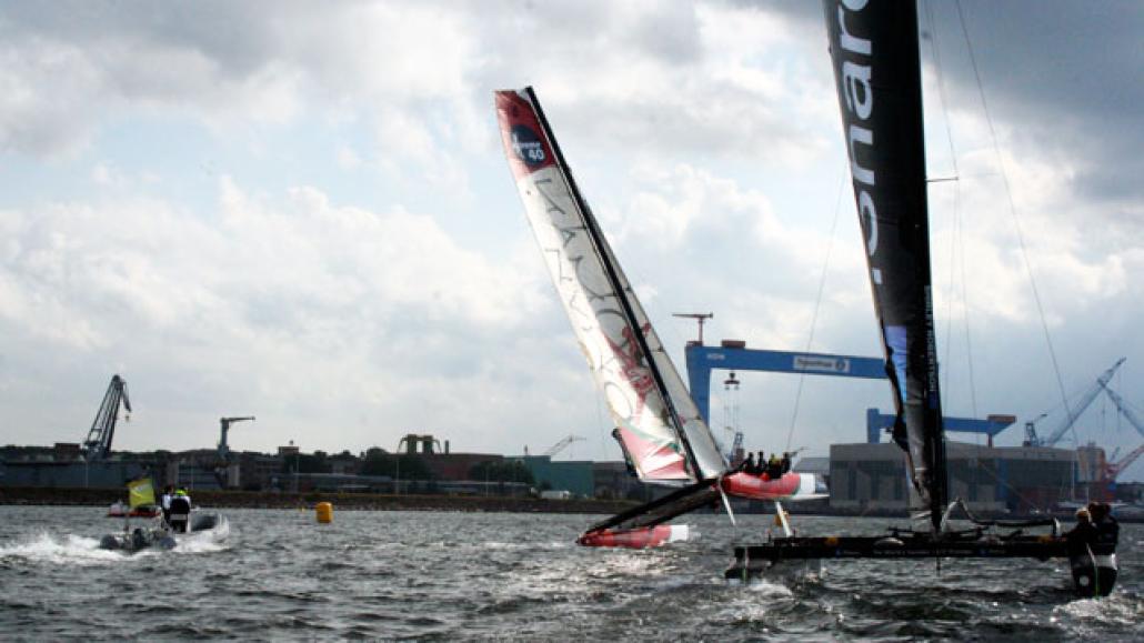 Vom 26. August bis 29. August werden wieder spektakuläre Segelmanöver auf der Innenförde zu sehen sein.