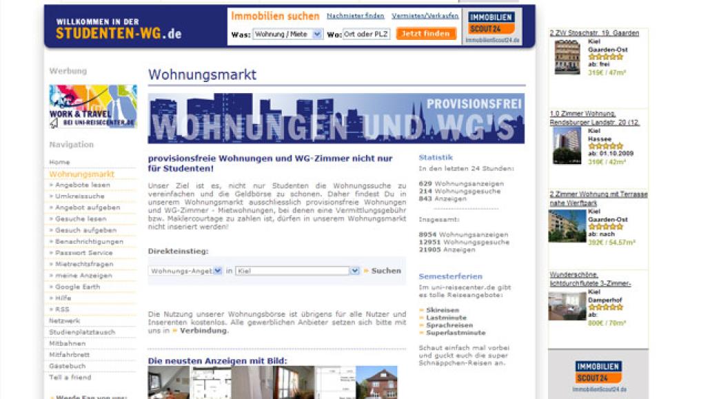 Semesterstart-Spezial: Wohnungssuche