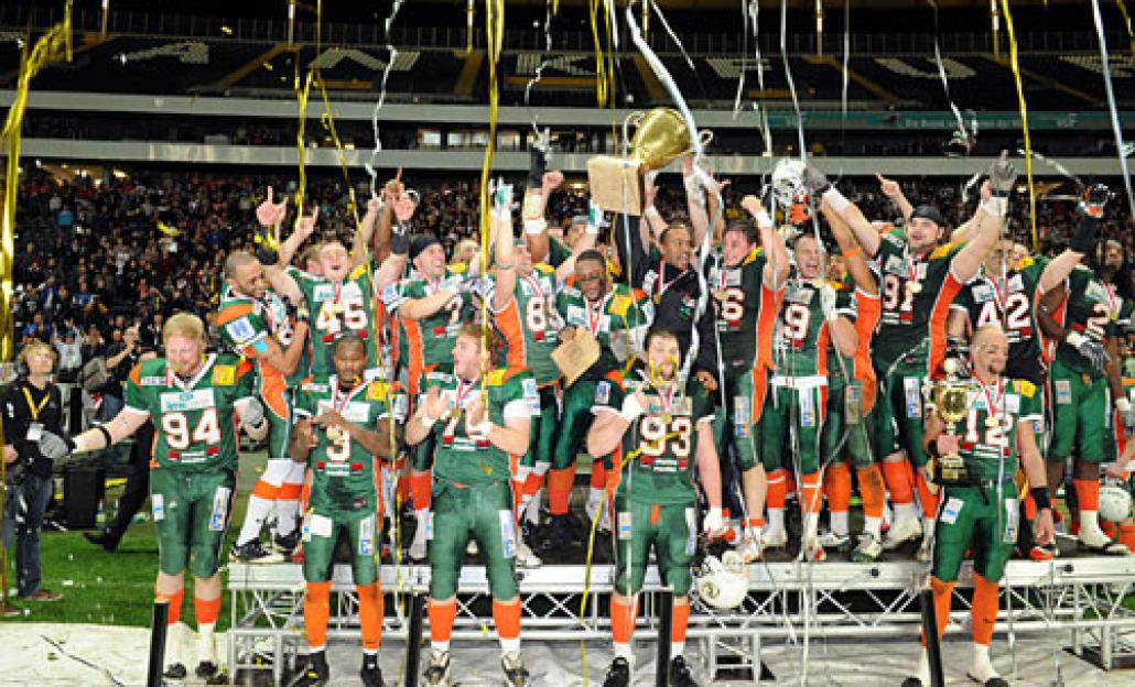 Baltic Hurricanes schlagen Berliner Adler im German Bowl XXXII