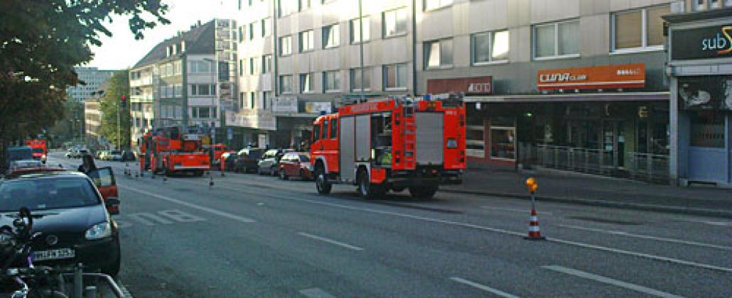 Brand im Tucholsky-Center rasch gelöscht