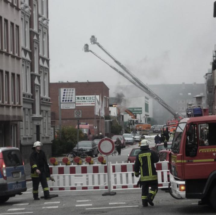 Festnahme nach Brand in Boninstraße