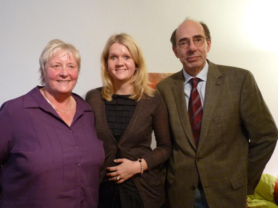 Renate Feuersenger, Katharina Papke, Prof. Dr. Peter Dohrmann