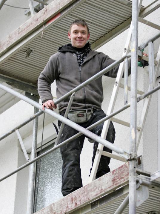 Dachdecker Christian Otten