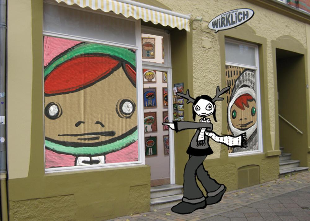 Comic-Kunst mit Berliner Charme