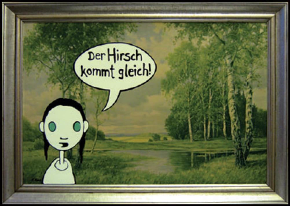 Comic-Kunst mit Berliner Charme