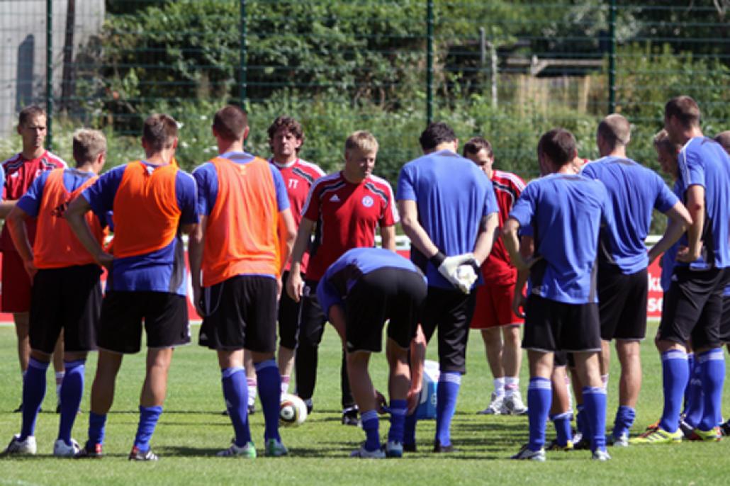 Trainingsauftakt der KSV Holstein