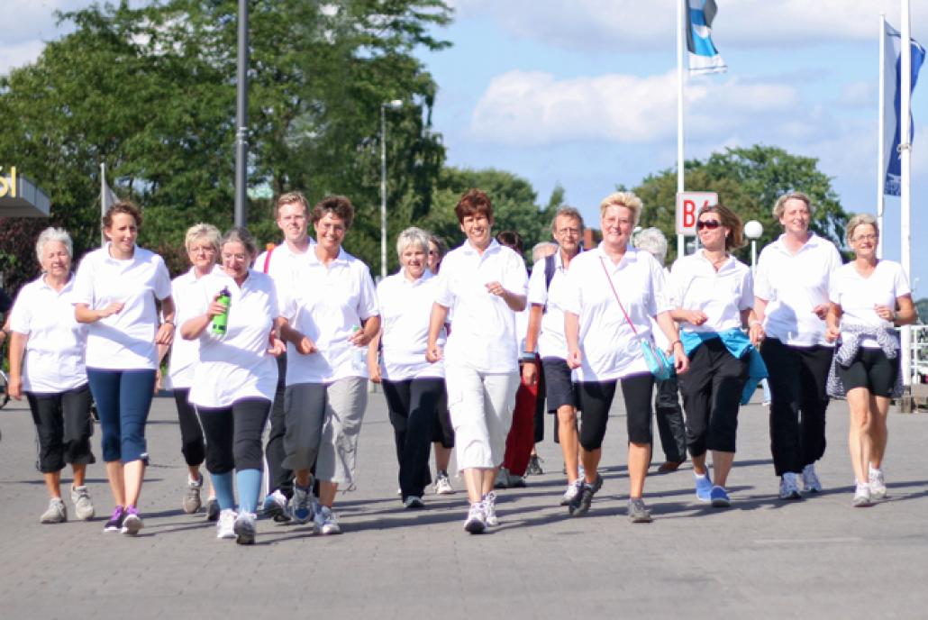 Walkend zurück ins Leben