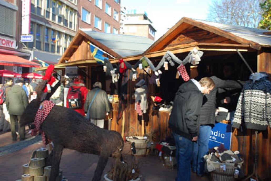 Skandinavien Tage locken zum Bummeln in die Kieler Innenstadt.