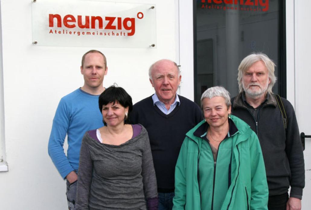 Hendrik Lörper, Zuzana Hlináková, Ulrich Behl, Susan Walke und Dieter Stolte (v. li.)