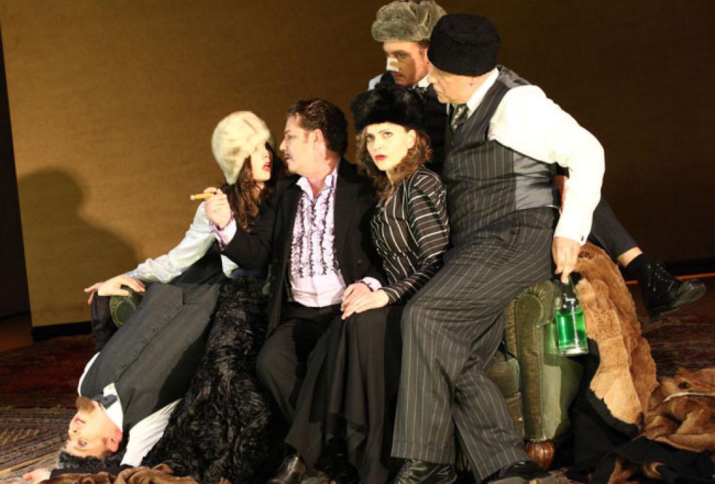 Claudia Friebel, Zacharias Preen, Yvonne Ruprecht, Felix Zimmer, Werner Klockow (v. li.); Foto: Olaf Struck