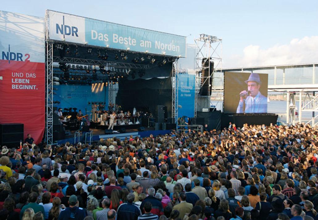 NDR-Bühne am Ostseekai