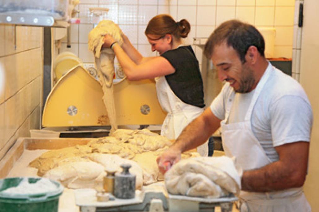 Backen wie vor 150 Jahren