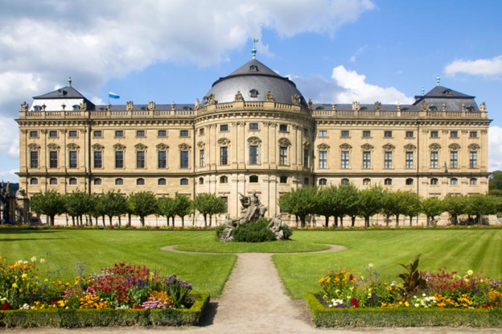 Eines der bedeutendsten Schlösser Europas: die Würzburger Residenz