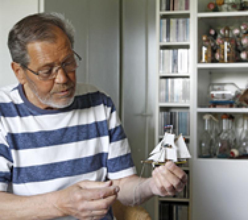 Wie kommt das Schiff in die Flasche? 
