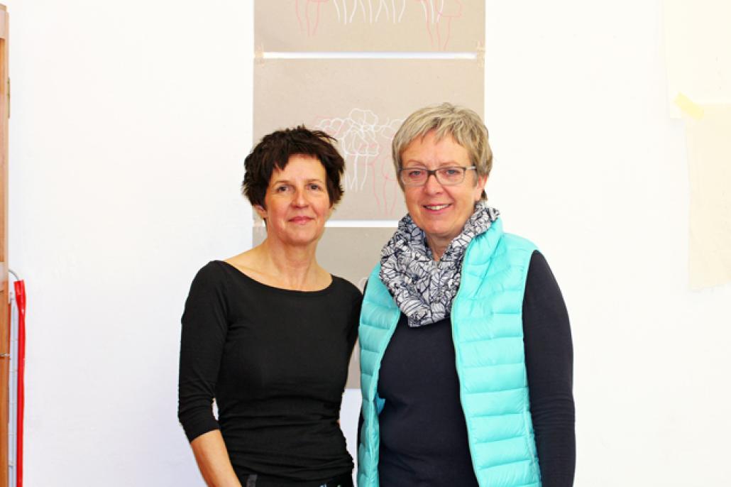 Antonia Lindenberg und Wiebke Gertz-Schmidt (v. li.)