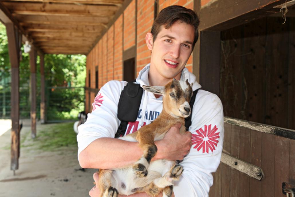 Thore tut’s … Tiere pflegen