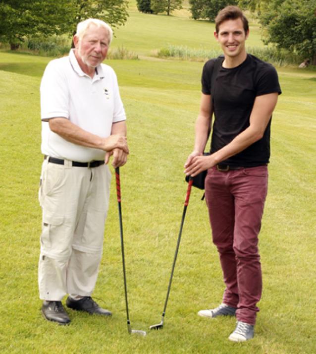 Ein Besuch auf dem Golfplatz