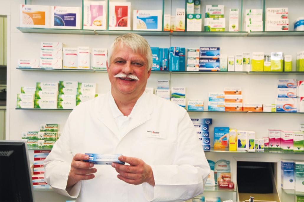 Torsten Dudda aus der Lornsen Apotheke 