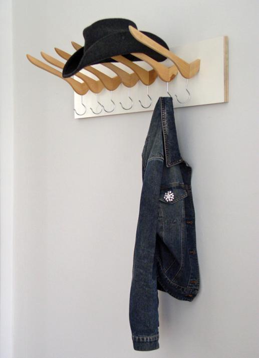 So stylish kann eine DIY-Garderobe sein