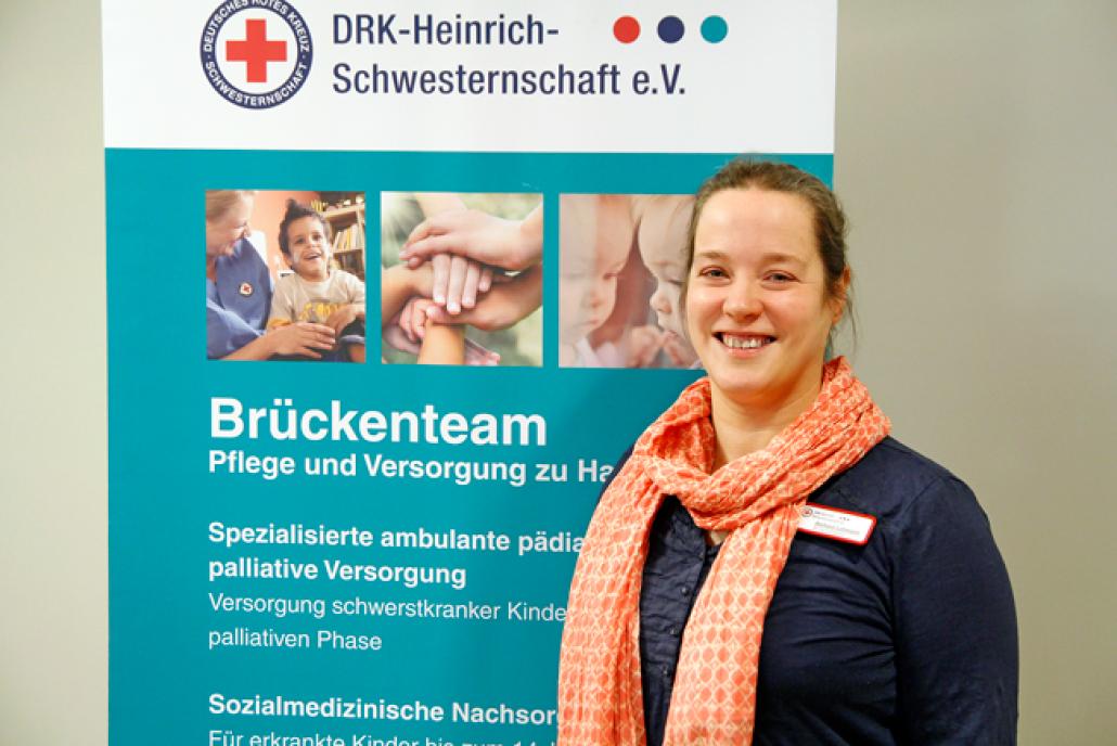 Barbara Lehmann betreut für das Brückenteam seit 2007 schwerkranke Kinder