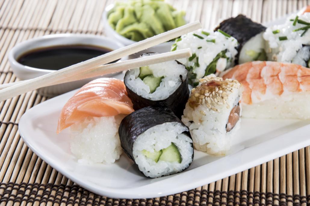 So lecker und so gesund! Wir lieben Sushi