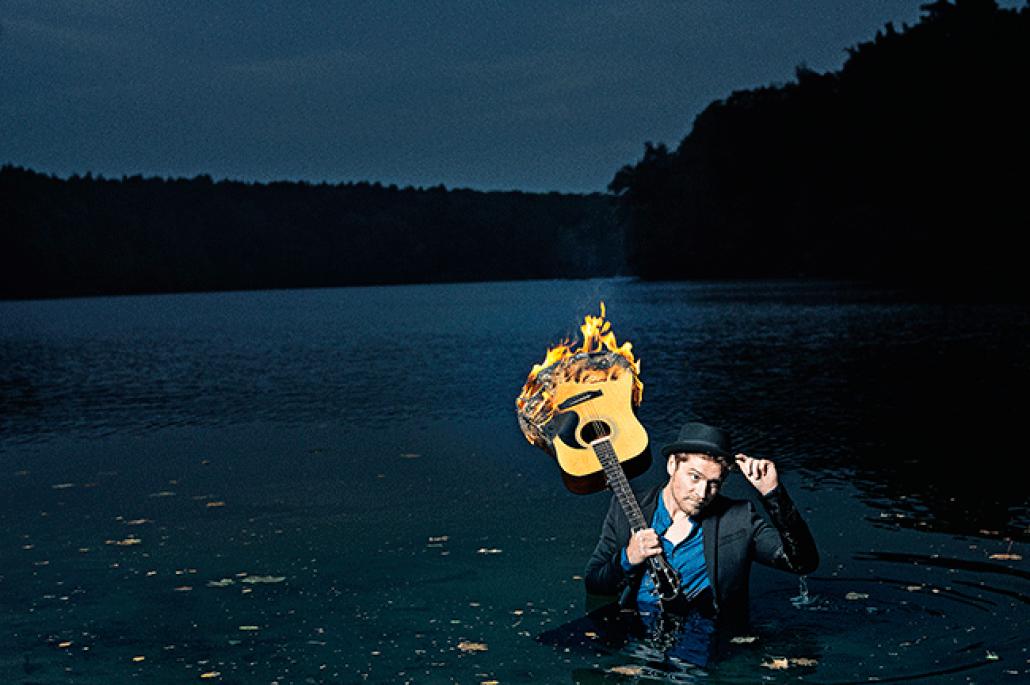 Johannes Oerding nahm sein Album in St-Peter-Ording auf; Foto: Mathias Bothor