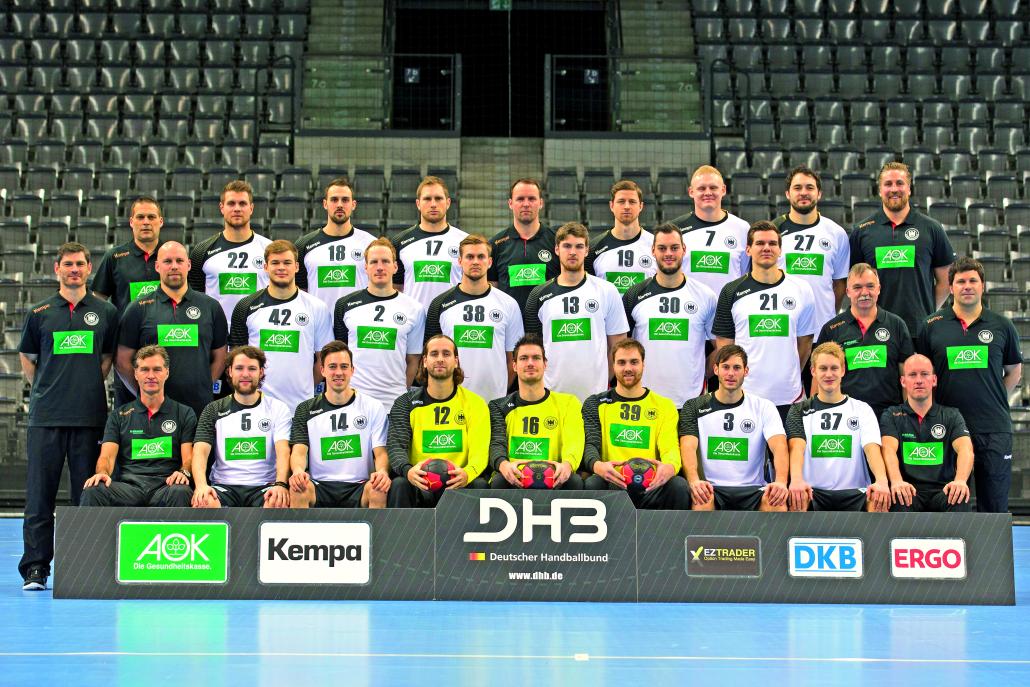 Die deutsche Handball-Nationalmannschaft wird am 14. Juni in Kiel gegen das österreichische Team antreten; Foto: Thomas Niedermüller, DHB