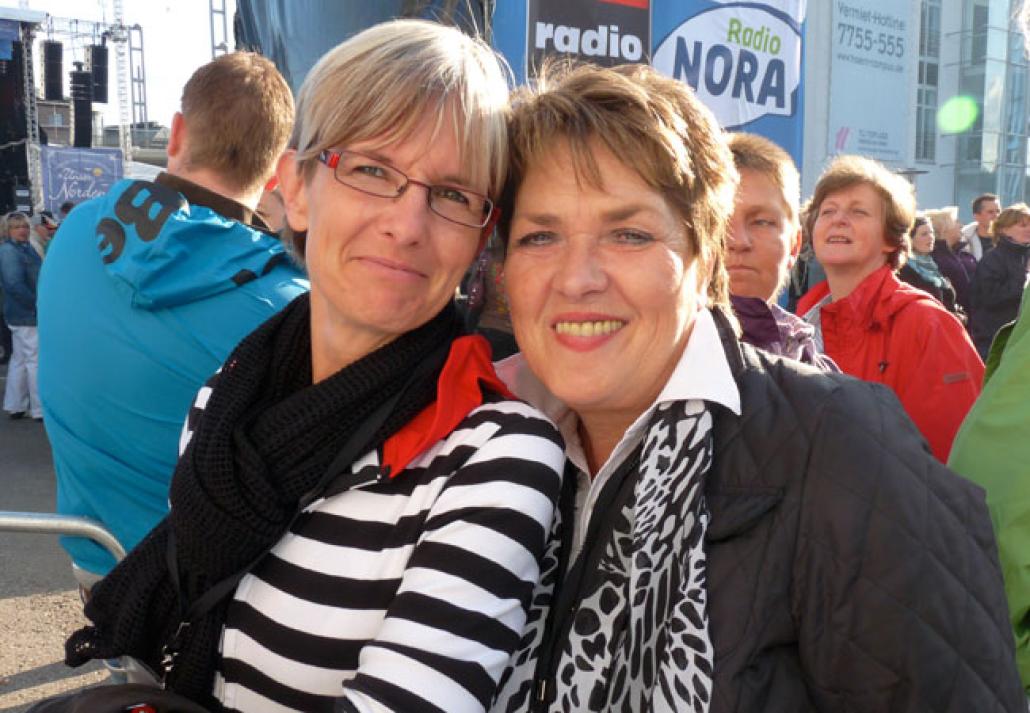 Myriam Brauer und Christel Kath von RENDSBURGerLEBEN