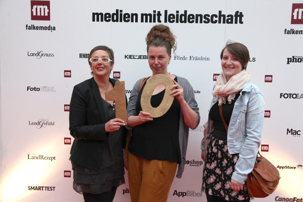 Notburga Reisener, Tina Schraml und Fenya Kahle von falkemedia