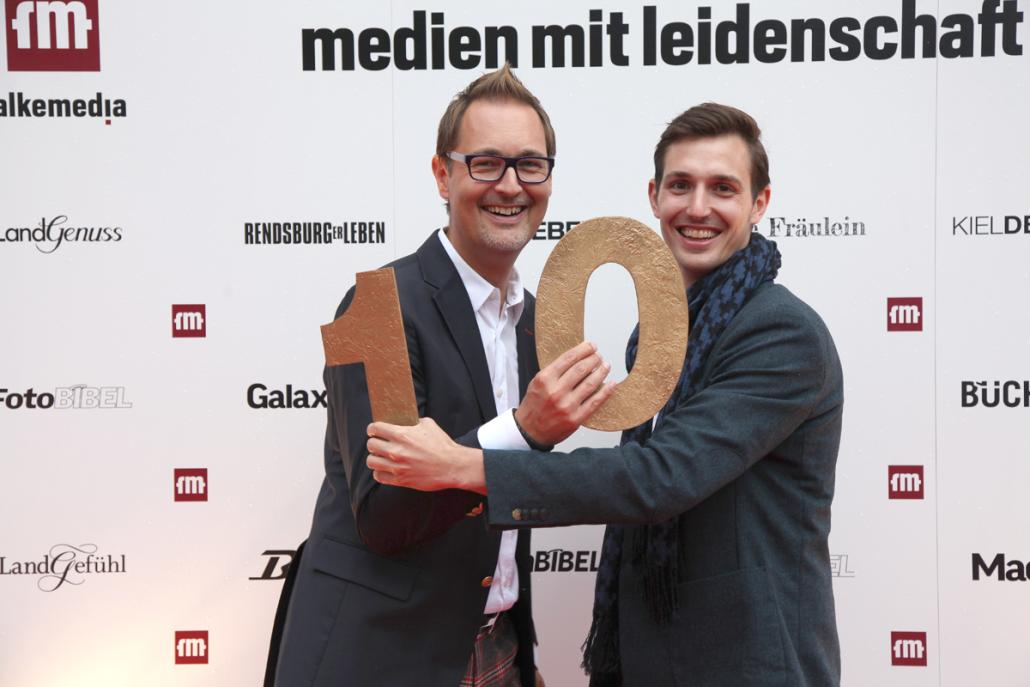 Top-Stylist Björn Donner und KIELerLEBEN-Redakteur Thore Albertsen