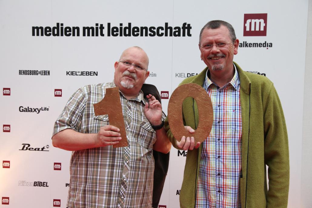 Rolf Klöschen und Albrecht Lindner vom Tanzversand Dieter Balsies
