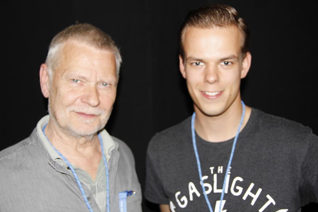 KIELerLEBEN-Redakteur Jan Lohmann mit Achim Reichel (li.)