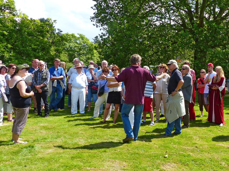 Spannende Parkführungen begeistern die Besucher.