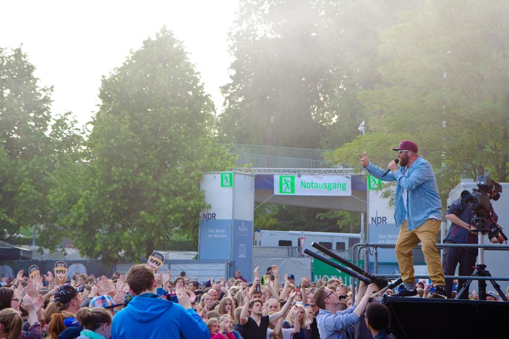 Auf ein Kieler-Woche-Bier mit MC Fitti 