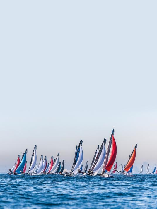 Am 11. Juli startet die F18-WM im Segeln