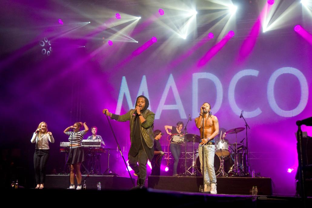 Konzertfotos: So war das Konzert von Madcon