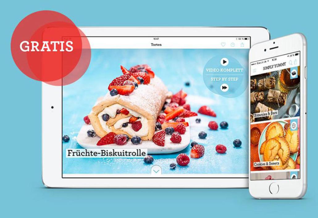 SIMPLY YUMMY® – die wundervolle App für Backverliebte