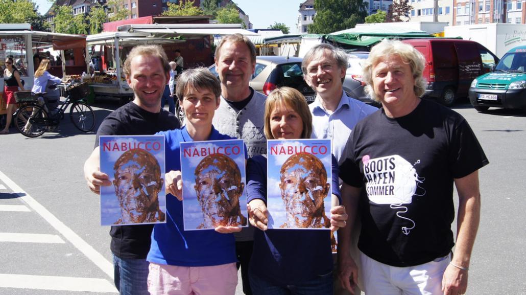 Johannes Hesse, Rainer Pasternak, Jörn Sturm, Anja Petrich, Claudia Fröhlich, 
Uwe Wanger (v. li.)
 