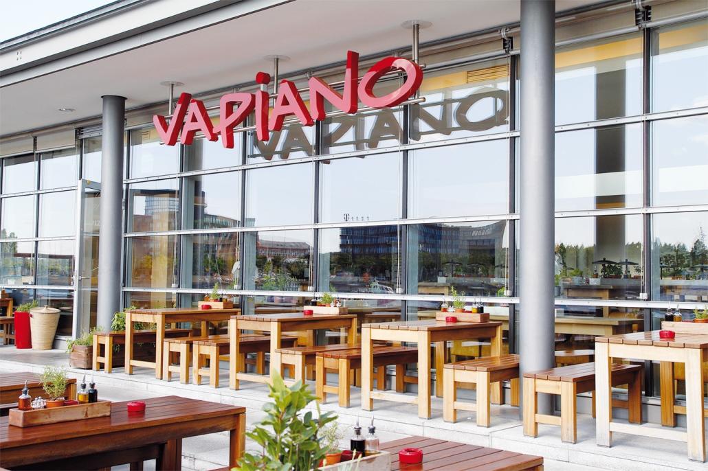 Beim Vapiano genießt man den Aperitivo in gemütlicher Atmosphäre