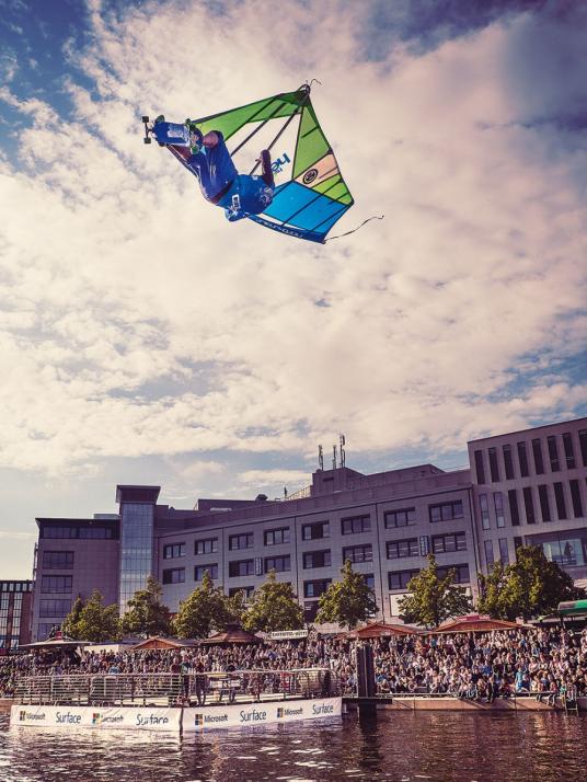 Alexander Lehmann beim Ocean Jump