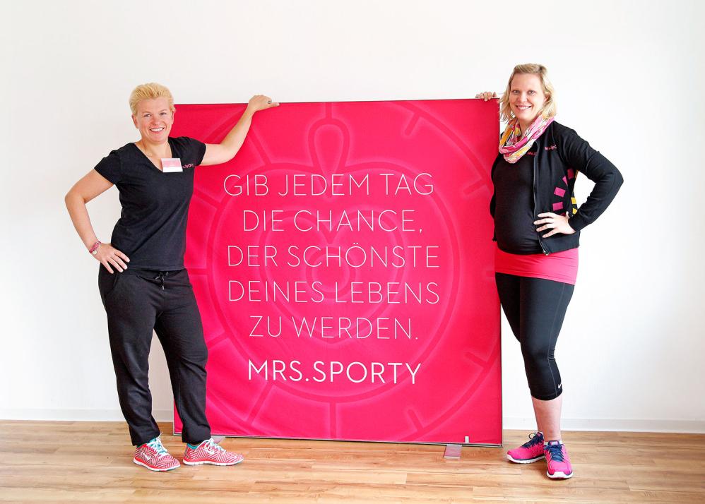 Sylvia Frank und Susanne Ackermann, Inhaberinnen vom Mrs.Sporty-Club in Kiel-Elmschenhagen
