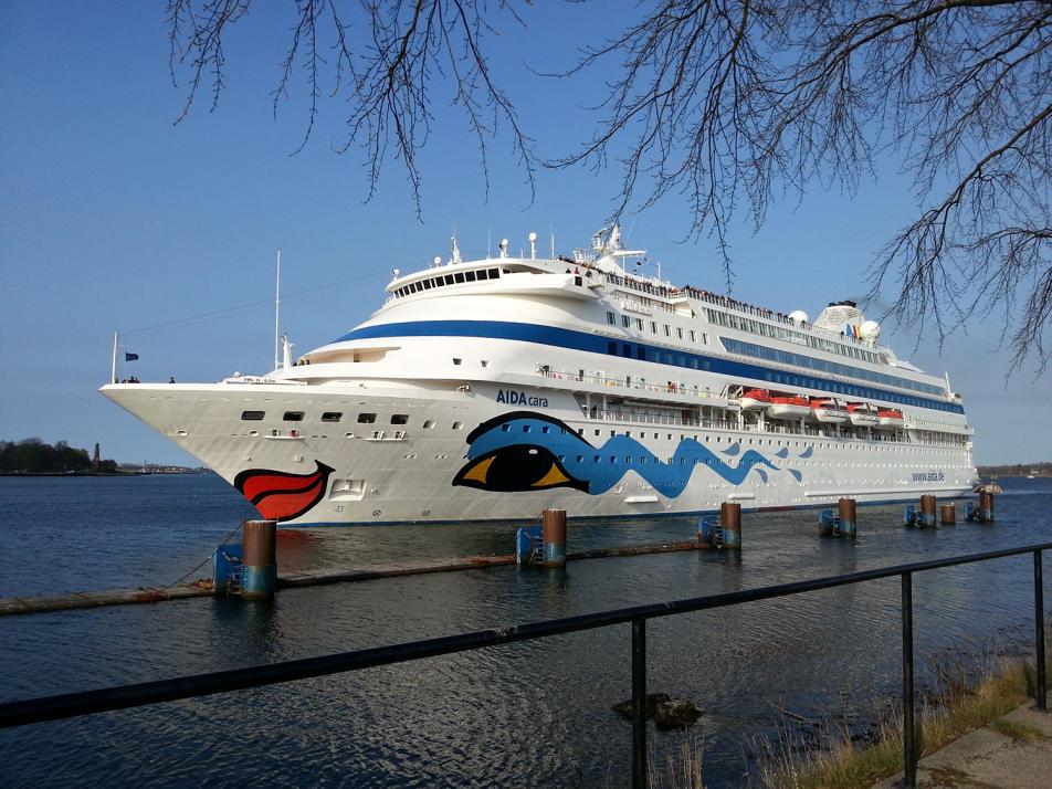 Die „AIDAcara“ wird Samstag vormittag im Kieler Hafen erwartet