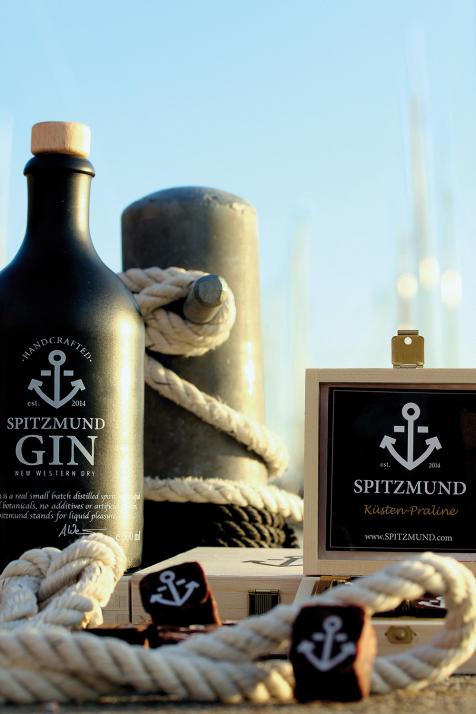 Eine neue Praline aus besten New Western Dry Gin gibt es ab sofort in Kiel